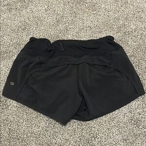 lululemon athletica Women's Classic Black Athletic Shorts